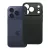 Metallic iPhone 18 Pro / 17 Pro tok, fekete