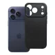 Metallic iPhone 18 Pro / 17 Pro tok, fekete