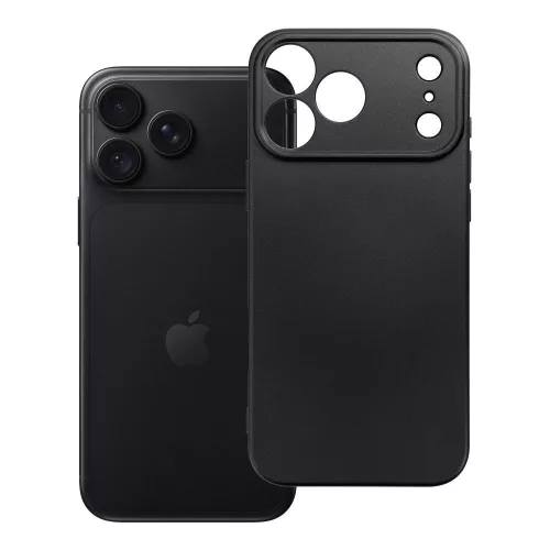 Metallic iPhone 18 Pro Max / 17 Pro Max tok, fekete
