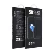 5D Full Glue (Privacy) iPhone 18 Pro betekintésvédő üvegfólia, fekete