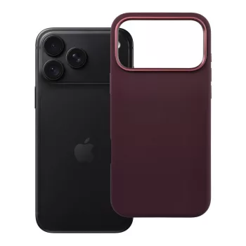   Forcell F-Protect Frame Premium MagSafe Dark Cherry iPhone 18 Pro Max / 17 Pro Max tok, bordó