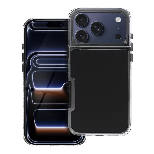 Matrix iPhone 17 Pro Max / 18 Pro Max tok, fekete