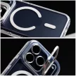Lens Mag Cover MagSafe iPhone 17 Pro Max / 18 Pro Max tok, átlátszó-fehér