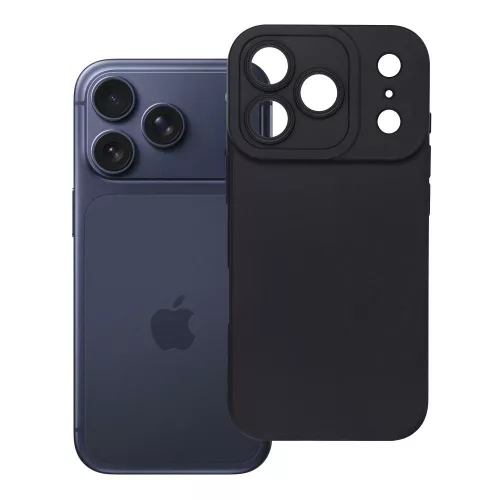 Matt 2.0 iPhone 17 Pro Max / 18 Pro Max tok, fekete