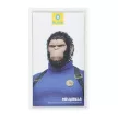 5D Mr. Monkey Glass (Large Arc Edge Strong Dustproof) iPhone 18 Pro üvegfólia, fekete