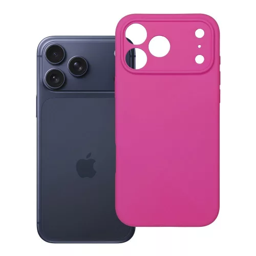 Silicone 2mm (camera protection) MagSafe iPhone 18 Pro Max / 17 Pro Max tok, rózsaszín