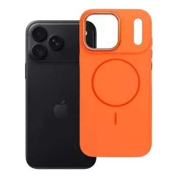   Frame Mag Cover MagSafe iPhone 18 Pro Max / 17 Pro Max tok, narancssárga