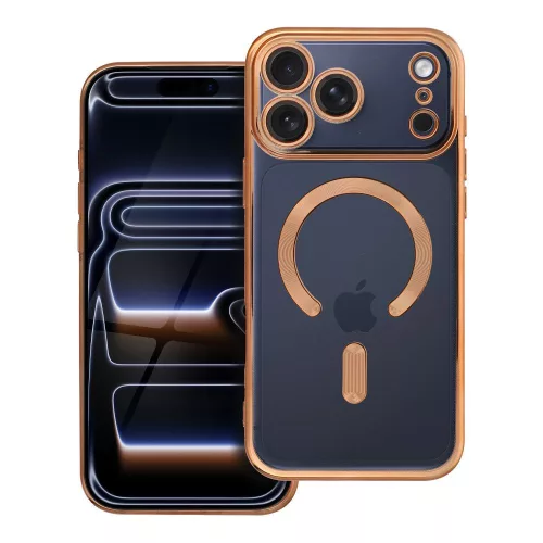 Electro Mag Cover MagSafe iPhone 17 Pro Max / 18 Pro Max tok, arany