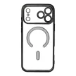 Electro Mag Cover MagSafe iPhone 17 Pro Max / 18 Pro Max tok, fekete