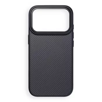   Carbon Elite Mag Cover MagSafe iPhone 17 Pro / 18 Pro tok, fekete