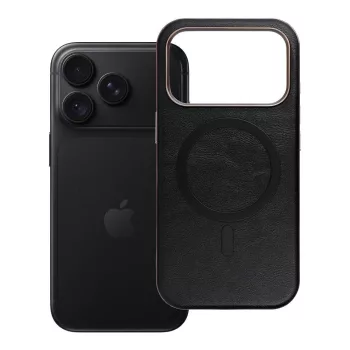   Gentleman Mag Cover MagSafe iPhone 18 Pro / 17 Pro tok, fekete