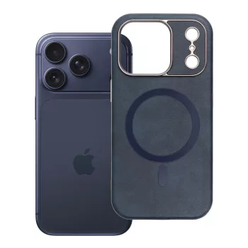   Gentleman Mag Cover MagSafe iPhone 18 Pro / 17 Pro tok, sötétkék