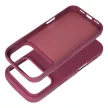 Silicone Dark Cherry iPhone 17 Pro / 18 Pro tok, bordó