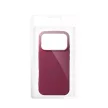 Silicone Dark Cherry iPhone 17 Pro / 18 Pro tok, bordó
