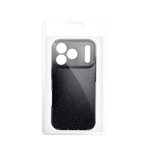 Clear 2 mm Blink iPhone 18 Pro / 17 Pro tok, fekete