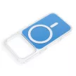 Clear Fusion Mag Cover MagSafe iPhone 17 Pro / 18 Pro tok, világoskék