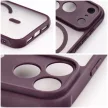 Full Matte Mag Cover MagSafe iPhone 18 Pro Max / 17 Pro Max tok, bordó