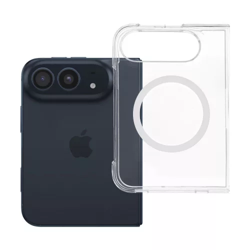 Forcell 4sD-i Clear MagSafe iPhone 18 Duo tok, átlátszó