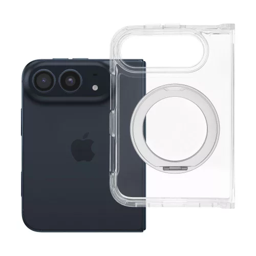 Forcell 4sD-i Clear Circle st Mag Safe iPhone 18 Duo tok, átlátszó