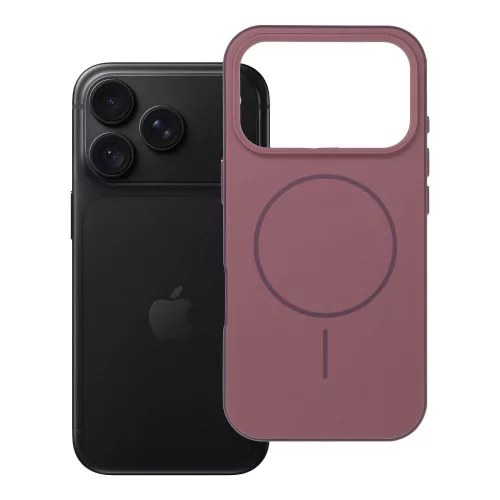 Forcell F-Protect Chromatic Premium MagSafe Dark Cherry iPhone 18 Pro / 17 Pro tok, bordó