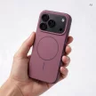 Forcell F-Protect Chromatic Premium MagSafe Dark Cherry iPhone 18 Pro / 17 Pro tok, bordó