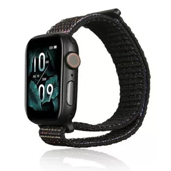 Beline Apple Watch óraszíj Nylon 38/40/41mm, fekete