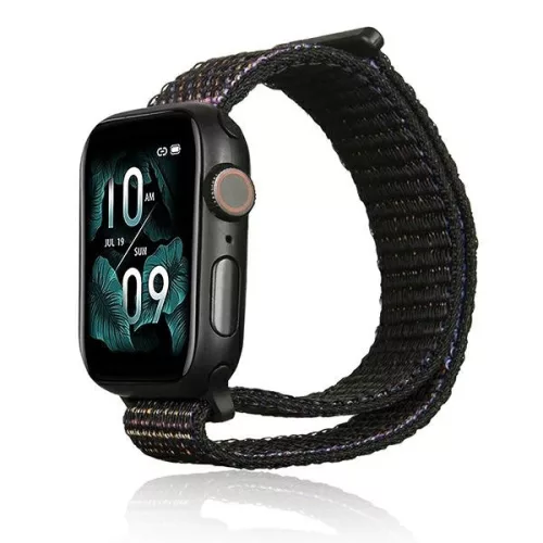 Beline Apple Watch óraszíj Nylon 38/40/41mm, fekete