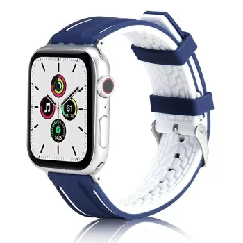   Beline Apple Watch óraszíj Solid Silicone 38/40/41mm, fehér