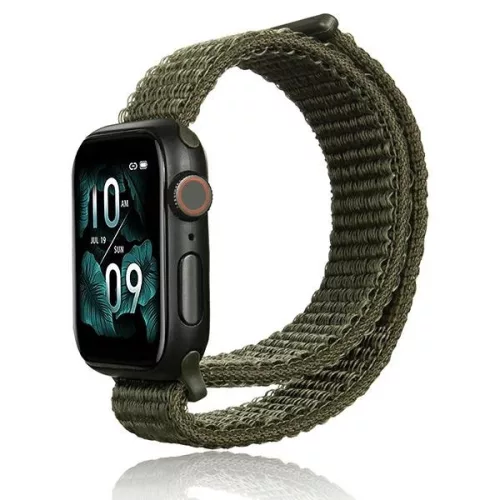 Beline óraszíj Apple Watch Nylon 38/40/41mm, szürke