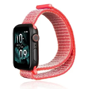   Beline Apple Watch óraszíj Nylon 42/45/45/49mm, rózsaszín