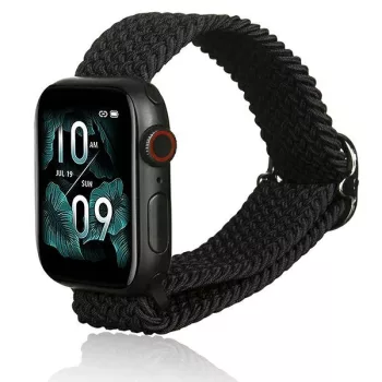 Beline Apple Watch óraszíj Textil 38/40/41mm, fekete