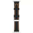 Beline Apple Watch óraszíj tömör szilikon 38/40/41mm, narancssárga, fekete