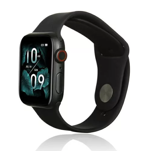 Beline Apple Watch óraszíj szilikon 42/44/45/49mm, fekete