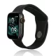 Beline Apple Watch óraszíj szilikon 42/44/45/49mm, fekete