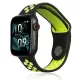 Beline Apple Watch Sport óraszíj szilikon 38/40/41mm, fekete, zöld