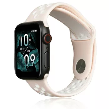   Beline Apple Watch Sport óraszíj szilikon 38/40/41mm, rózsaszín