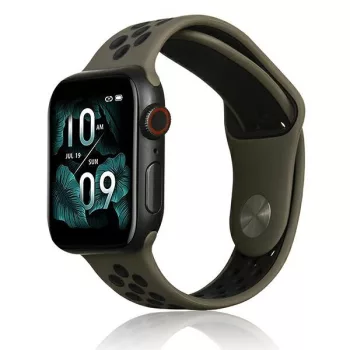   Beline Apple Watch Sport óraszíj Szilikon 38/40/41mm, barna, fekete