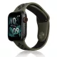 Beline Apple Watch Sport óraszíj Szilikon 38/40/41mm, barna, fekete