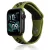 Beline Apple Watch Sport óraszíj Szilikon 38/40/41mm, zöld, fekete
