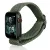 Beline óraszíj Apple Watch Textil 42/44/45/49mm, zöld