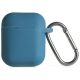 Beline AirPods Silicone Cover Air Pods 1/2 tok, kék