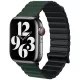 Beline óraszíj Apple Watch Magnetic Pro 38/40/41mm, fekete-zöld