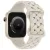 Beline óraszíj Apple Watch szilikon szőtt 42/44/45/49mm, bézs