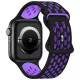 Beline Apple Watch New Sport szilikon óraszíj 38/40/41mm, fekete, lila