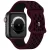 Beline óraszíj Apple Watch New Sport szilikon 42/44/45/49mm, bordó