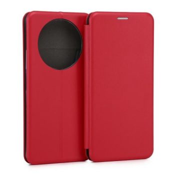 Beline Etui Book Magnetic Xiaomi Redmi A3 tok, piros