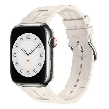   Beline óraszíj Apple Watch szilikon Ultra 38/40/41mm, bézs