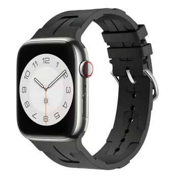   Beline Apple Watch óraszíj szilikon Ultra 42/44/45/49mm, fekete