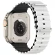 Beline Apple Watch óraszíj szilikon hullámok 38/40/41mm, fehér, fekete