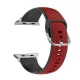 Beline Apple Watch óraszíj Silico bőr 38/40/41mm, piros, fekete